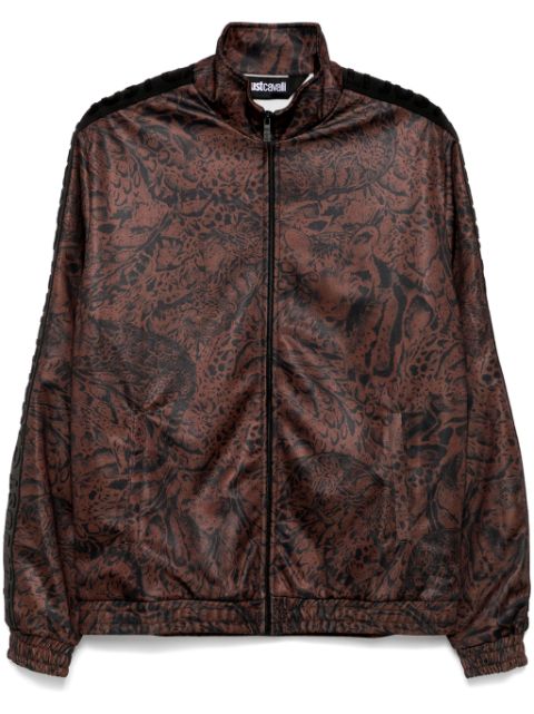 Just Cavalli sweatshirt med leopardtryk