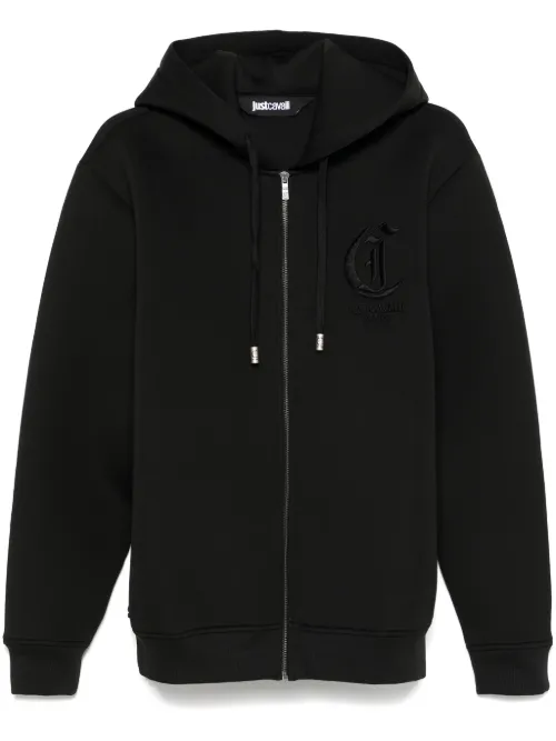 Hoodie à logo brodé - Just Cavalli - Modalova