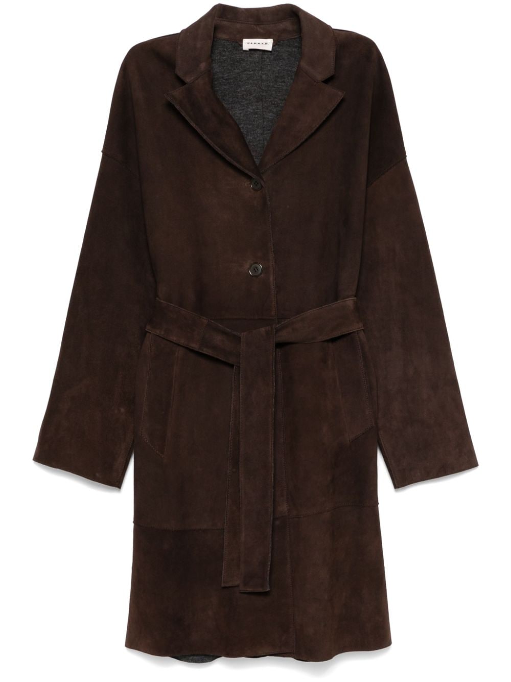 P.a.r.o.s.h Monet Coat In Brown