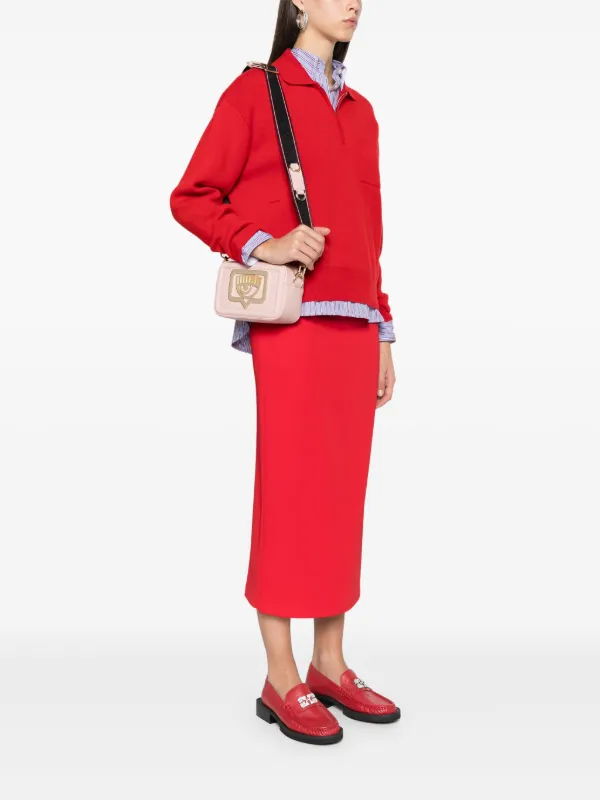 Chiara Ferragni Eyelike Cross Body Bag | Pink | FARFETCH