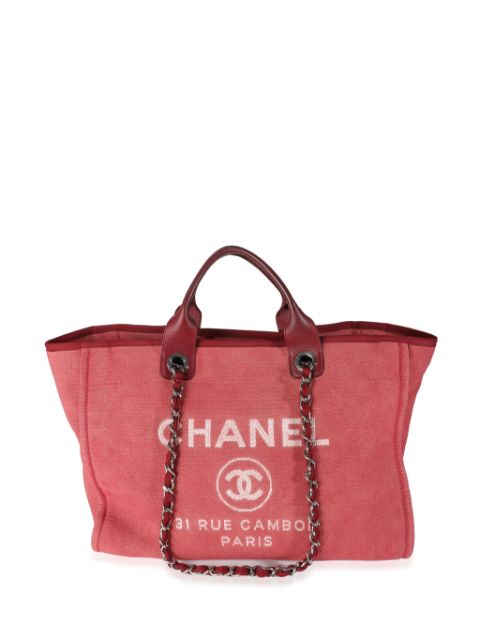 CHANEL 2012 medium Deauville tote bag Women