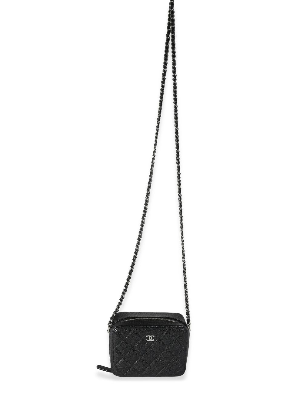 CHANEL 2021 diamond-quilted camera bag Women