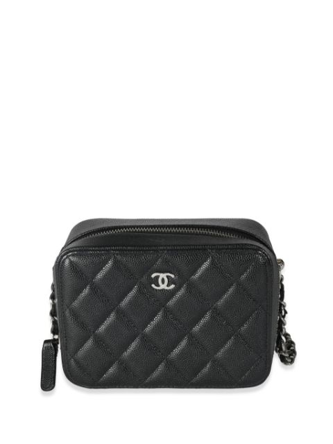 HOT SALE CHANEL 2021 diamond-quilted camera bag Women