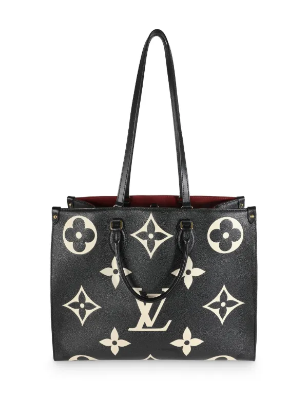 Louis vuitton logo tote best sale