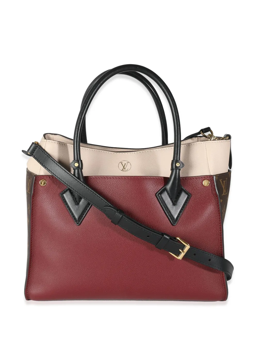 Louis Vuitton Pre-Owned 2021-2023 On My Side MM tas - Rood