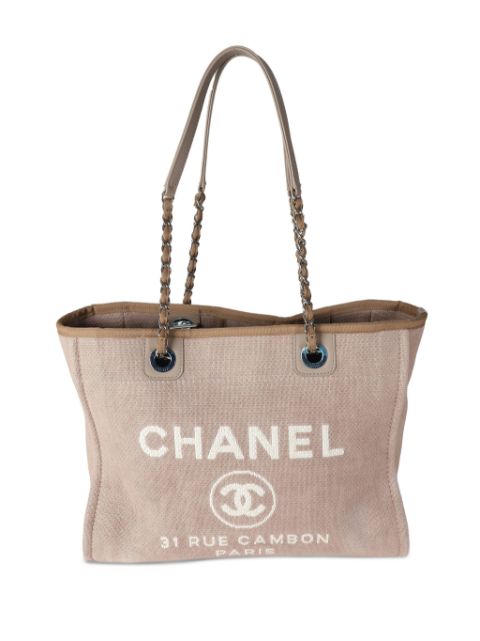 HOT SALE CHANEL 2016-2017 small Deauville tote bag Women