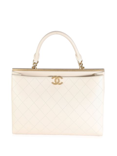 HOT SALE CHANEL 2019 large Coco Luxe tote bag Women