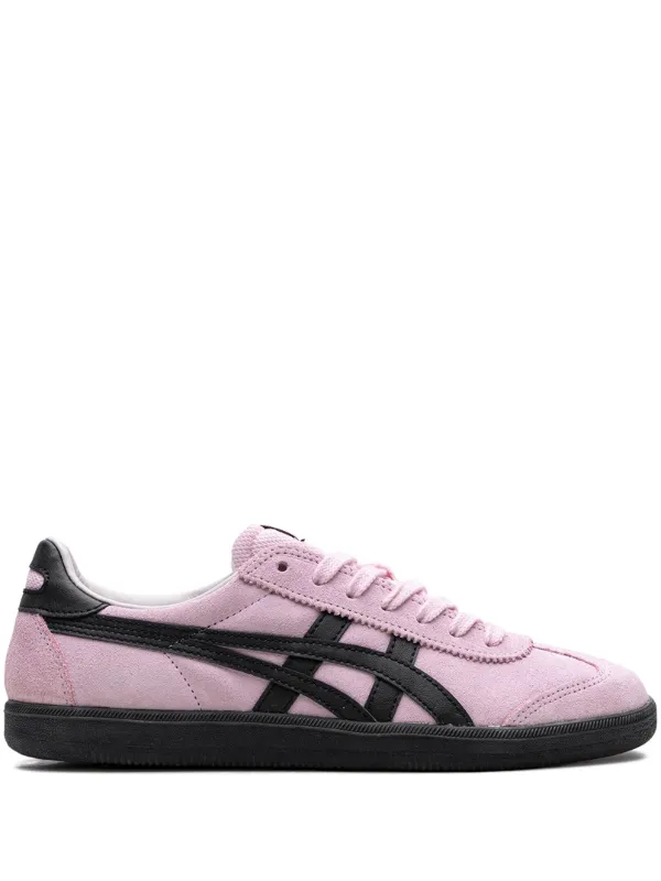 Onitsuka Tiger Tokuten Pink Black sneakers women Suede Rubber Leather 6