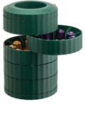 Alessi Plisse capsule dispenser - Green