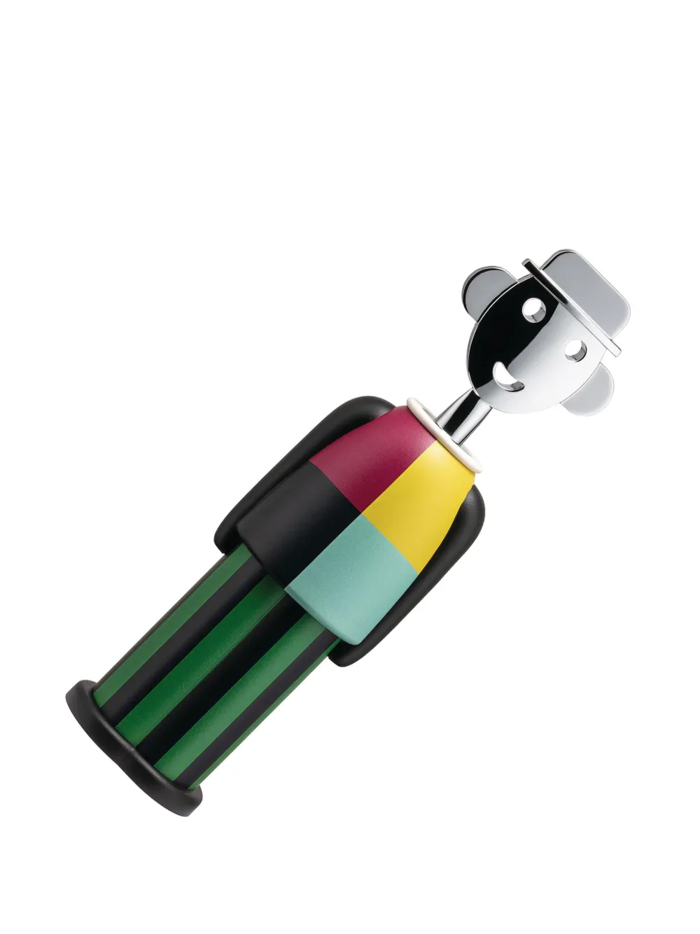 Alessi Multi-coloured Alessandro M Resin Corkscrew H21cm In Silver