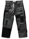 Junya Watanabe x Levi's patchwork jeans - Black