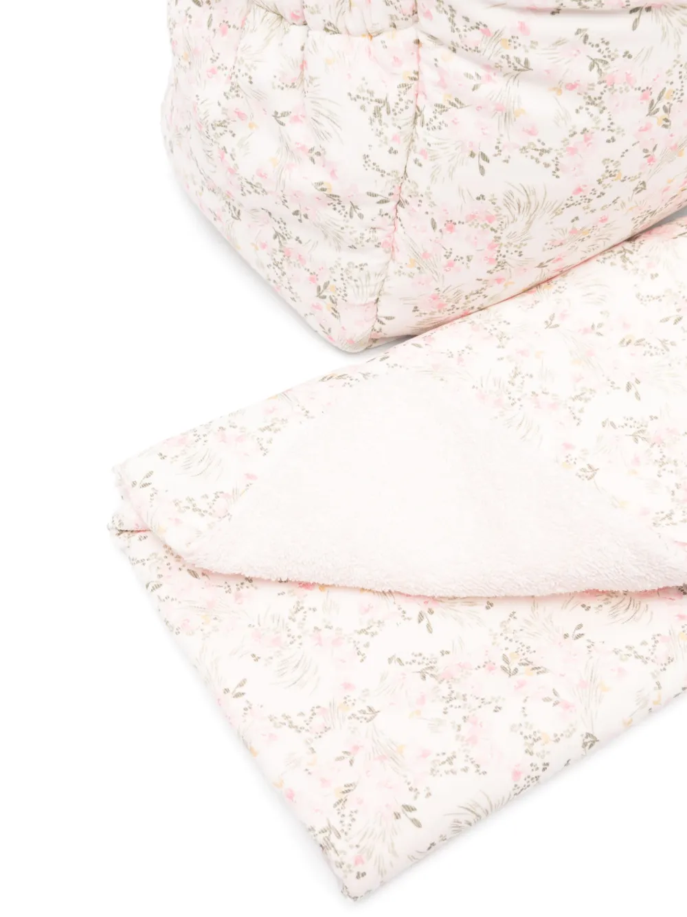 Tartine Et Chocolat Luiertas met bloemenprint Beige