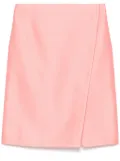 Philosophy Di Lorenzo Serafini satin wrap mini skirt - Pink
