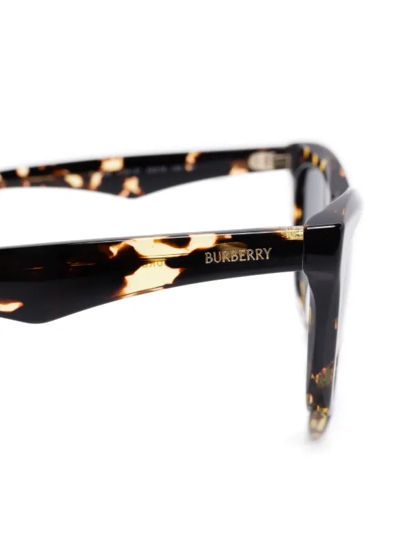 Burberry Eyewear Coded サングラス | ブラウン | FARFETCH JP