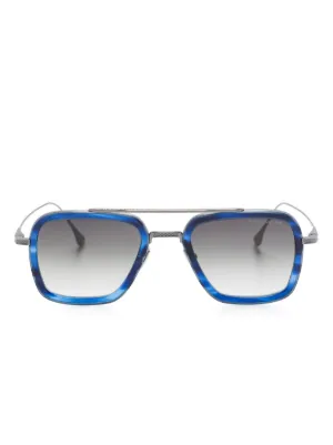 Dita Eyewear Meta Evo-One スクエアフレームサングラス | ブルー