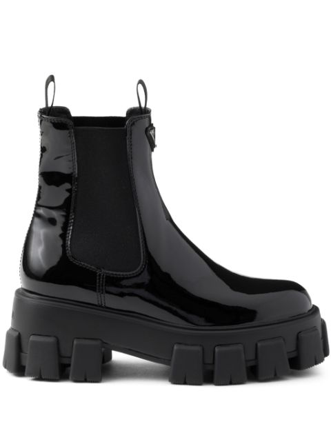 Prada Monolith ankle boots