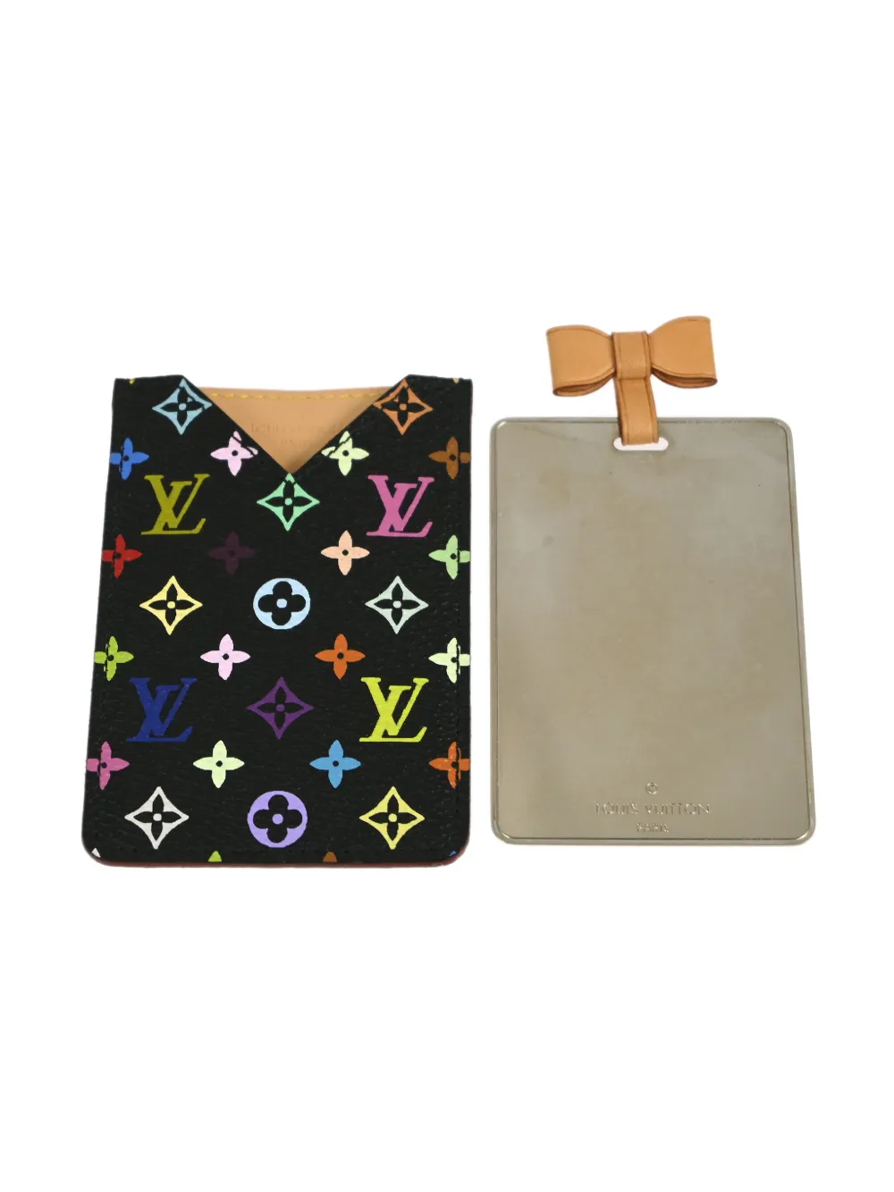 louis-vuitton-pre-owned-2004-x-takashi-murakami-etui-mirror-black