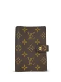 Louis Vuitton Pre-Owned 2009 Agenda PM cover - Brown