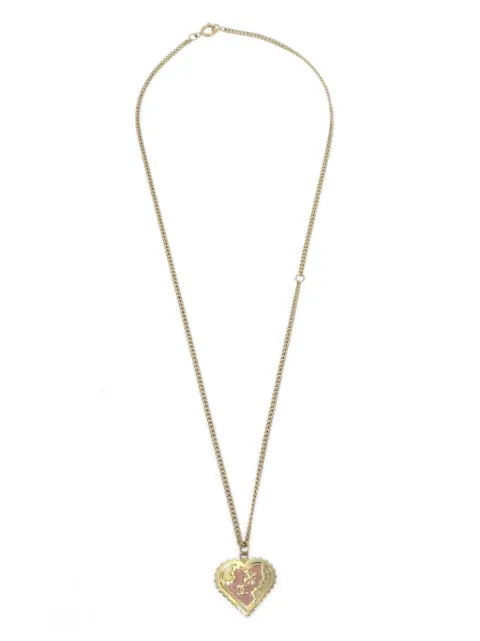 CHANEL Pre-Owned 2005 heart pendant necklace