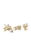 CHANEL Pre-Owned 2010 CC brooch - Gold