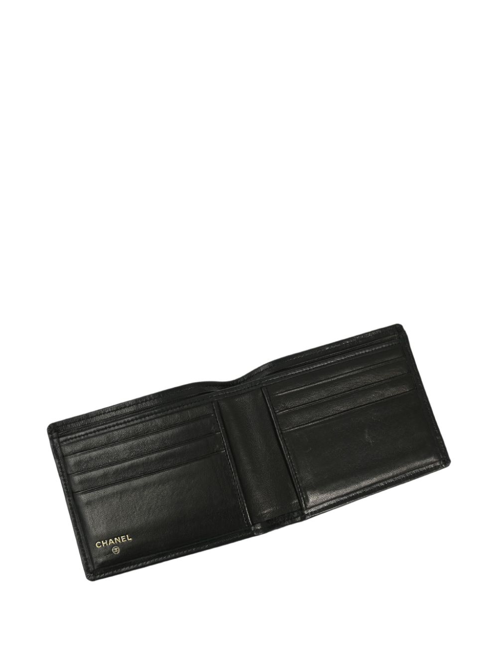 CHANEL 1989-1991 lambskin bi-fold wallet Women