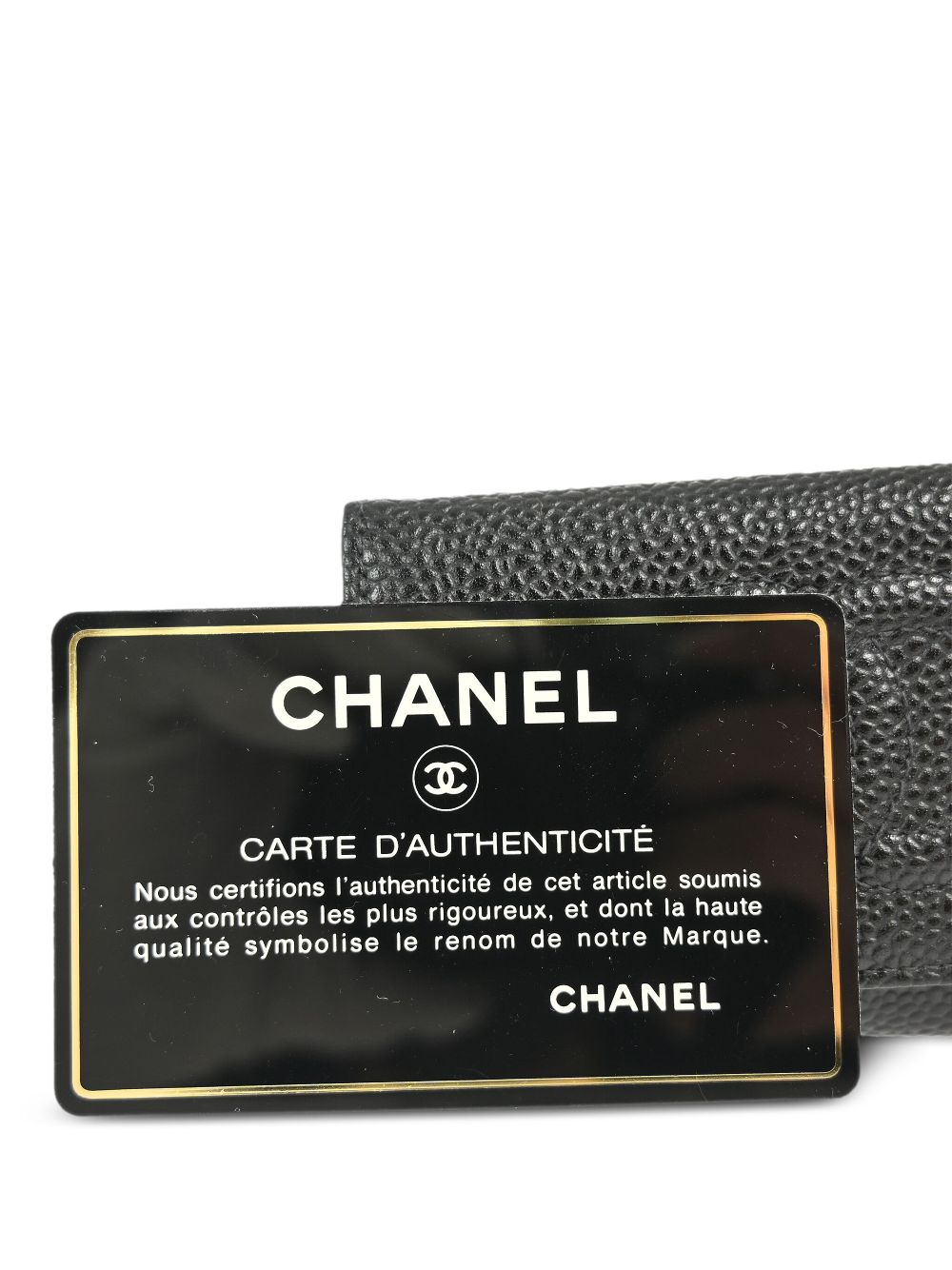 CHANEL 2000 CC stitch key case Women