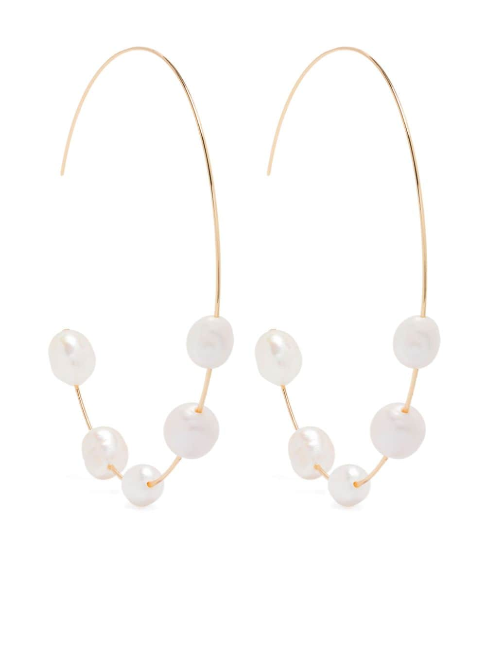 Shop Cult Gaia Nubia Xl Earrings In Gold