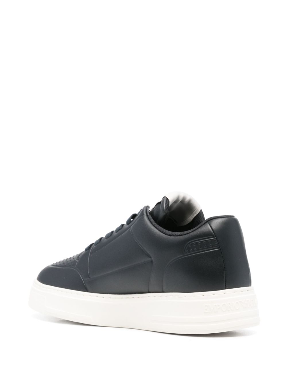 Emporio Armani Sneakers Blauw