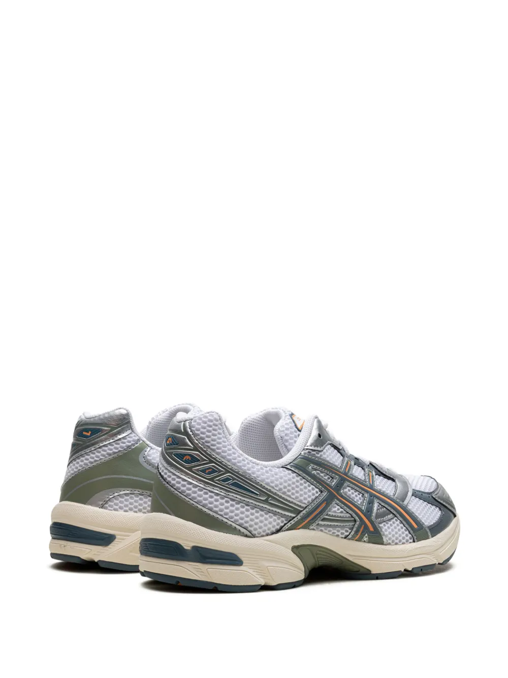 Asics Gel 1130 "silver White Black" Sneakers In White