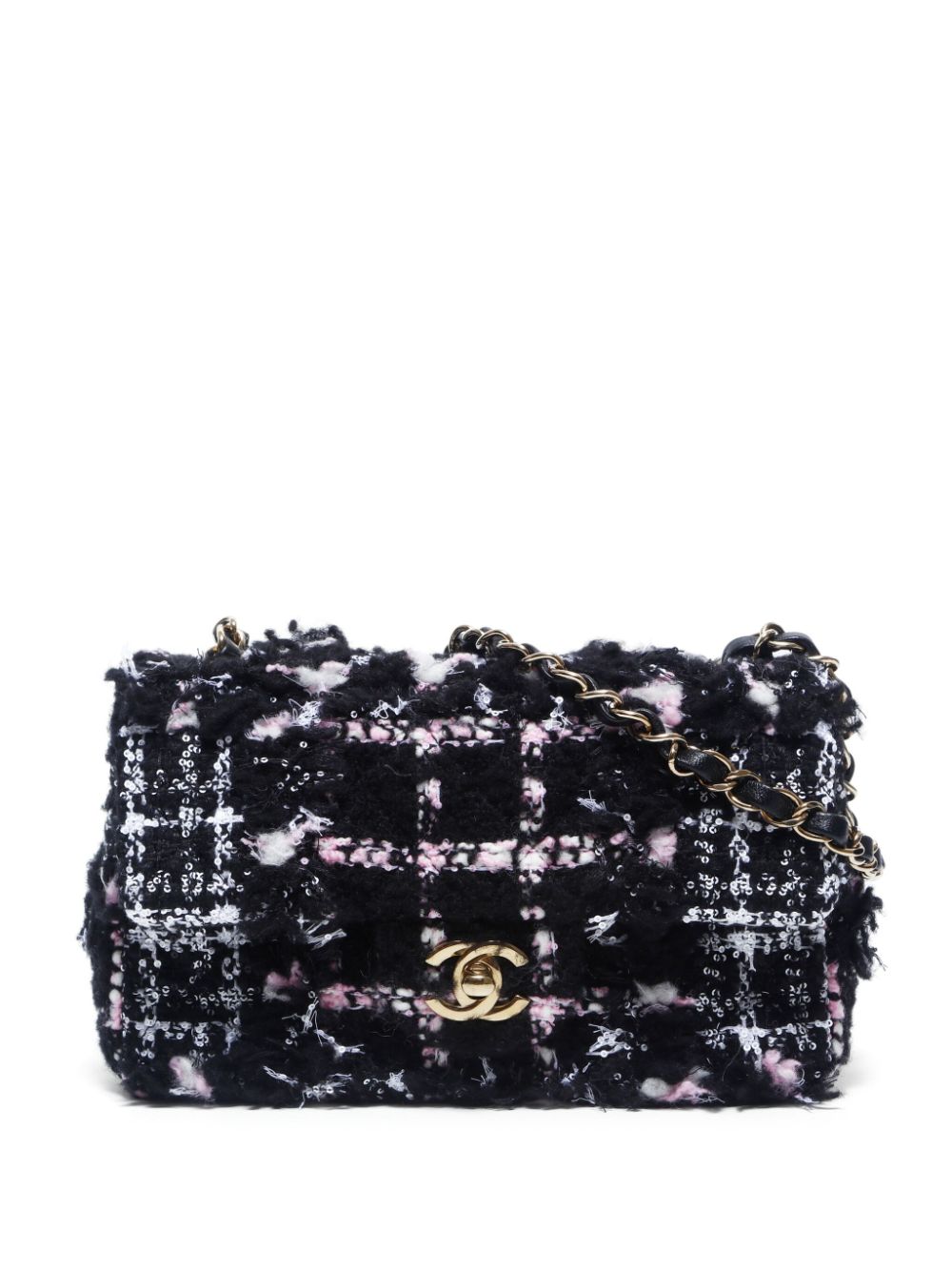 CHANEL Pre-Owned 2020s mini Classic Flap shoulder bag – Black