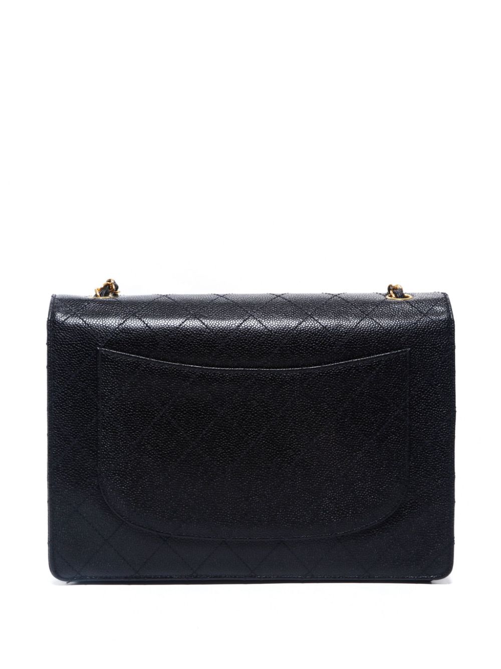 CHANEL Pre-Owned 1994-2000 Classic Flap Jumbo schoudertas - Zwart