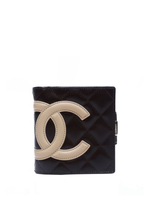 HOT SALE CHANEL 2004-2005 Cambon line wallet Women