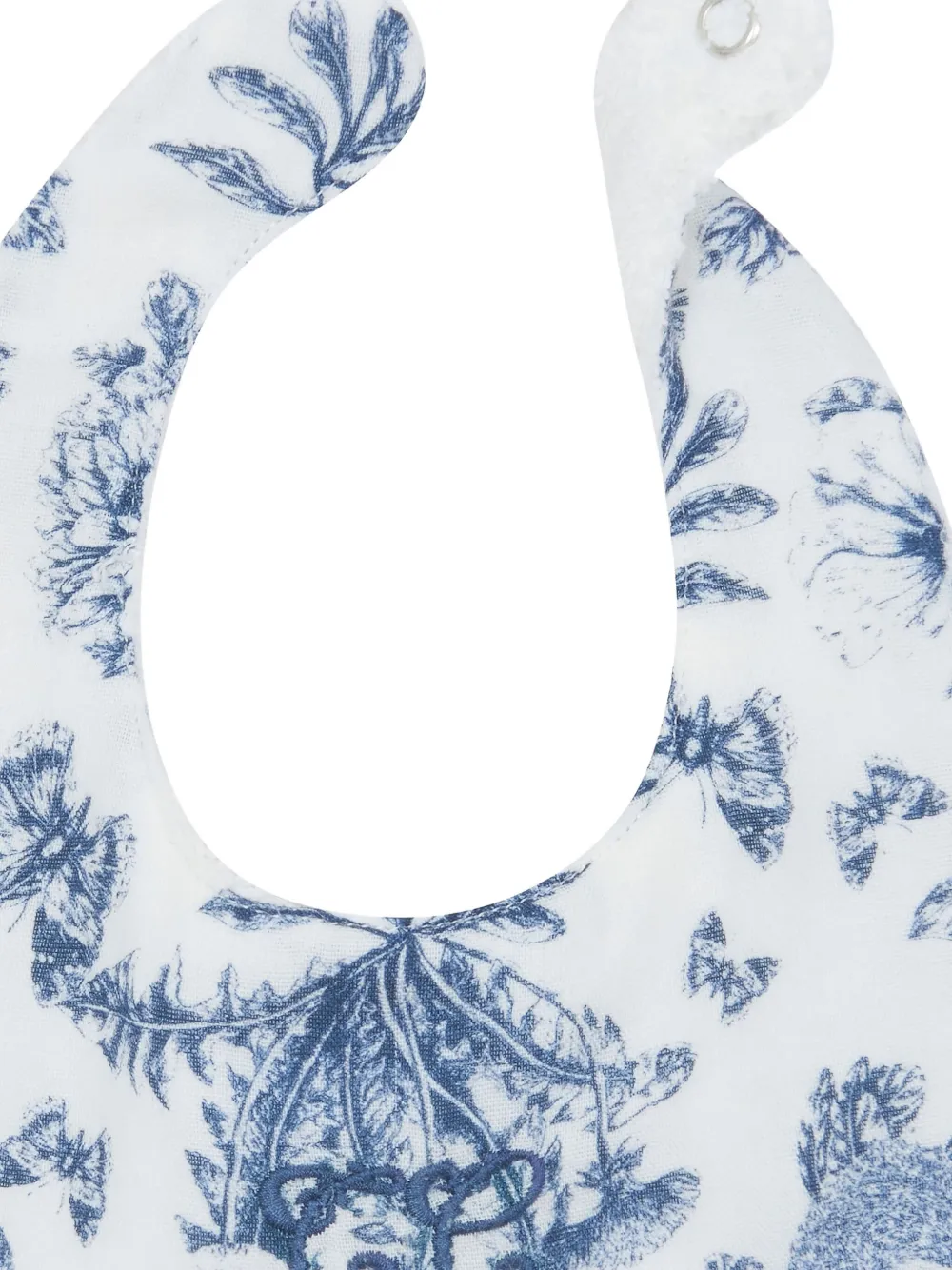 Tartine Et Chocolat Slabbetje met bloemenprint - Wit