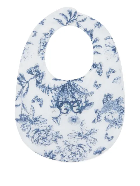 Tartine Et Chocolat floral-print bib