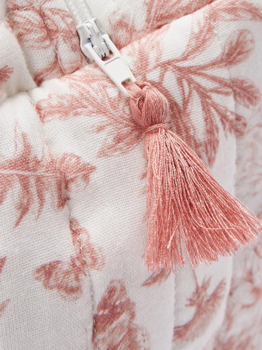 Tartine Et Chocolat Floral-print Cotton Changing Bag In White