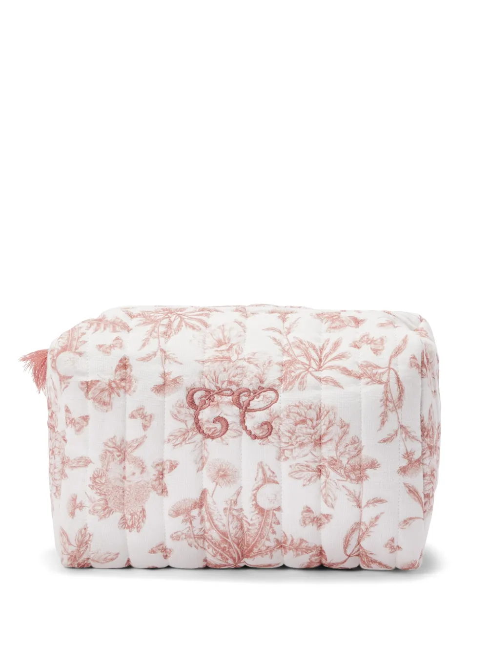 Tartine Et Chocolat Floral-print Cotton Changing Bag In White