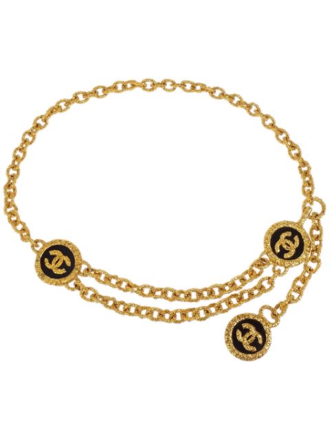 CHANEL 1993 CC-charm chain belt Women