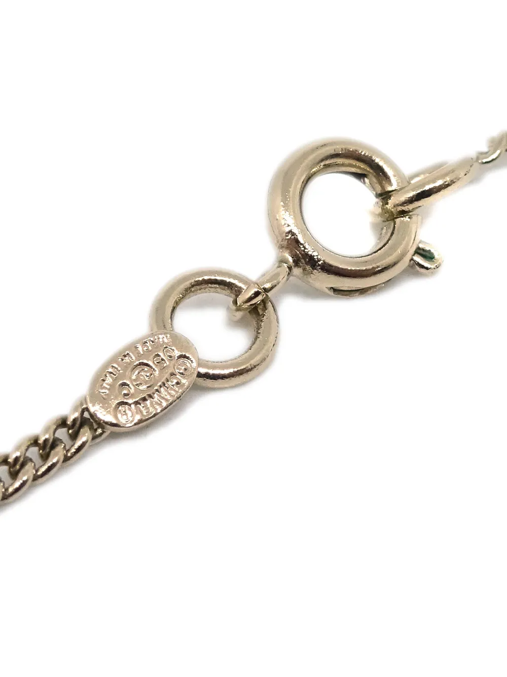 CHANEL 2005 CAMBON LIGNE PENDANT NECKLACE