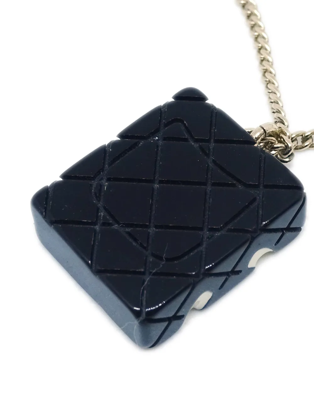 CHANEL 2005 CAMBON LIGNE PENDANT NECKLACE