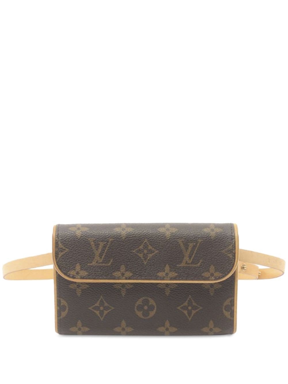 Louis Vuitton Pre-Owned 2004 Monogram Pochette Florentine belt bag - Braun