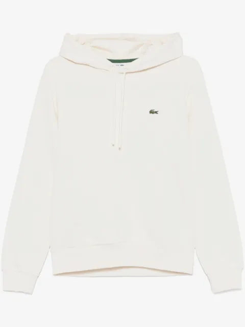Lacoste crocodile-patch hoodie
