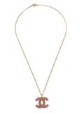 CHANEL Pre-Owned 2002 CC necklace - Gold