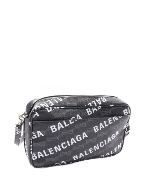 Balenciaga Pre-Owned شنطة كروس '21th سينشوري' بنقش BB بمونوغرام