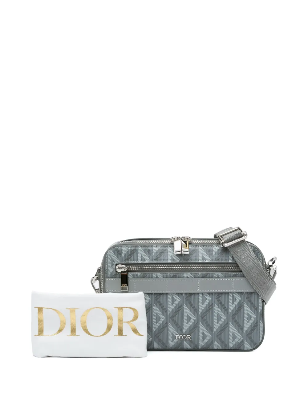 Cheap Christian Dior Pre-Owned 2022 CD Diamond Safari with Strap crossbody bag WOMEN