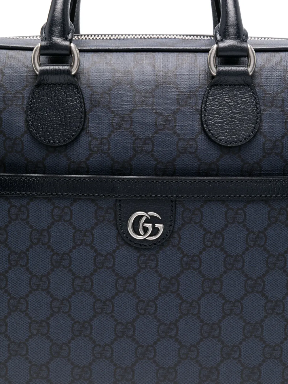 Gucci Medium Ophidia GG laptoptas Blauw