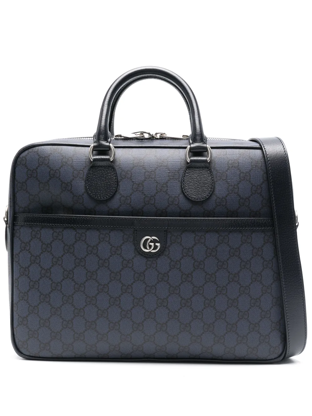 Gucci Medium Ophidia GG laptoptas Blauw