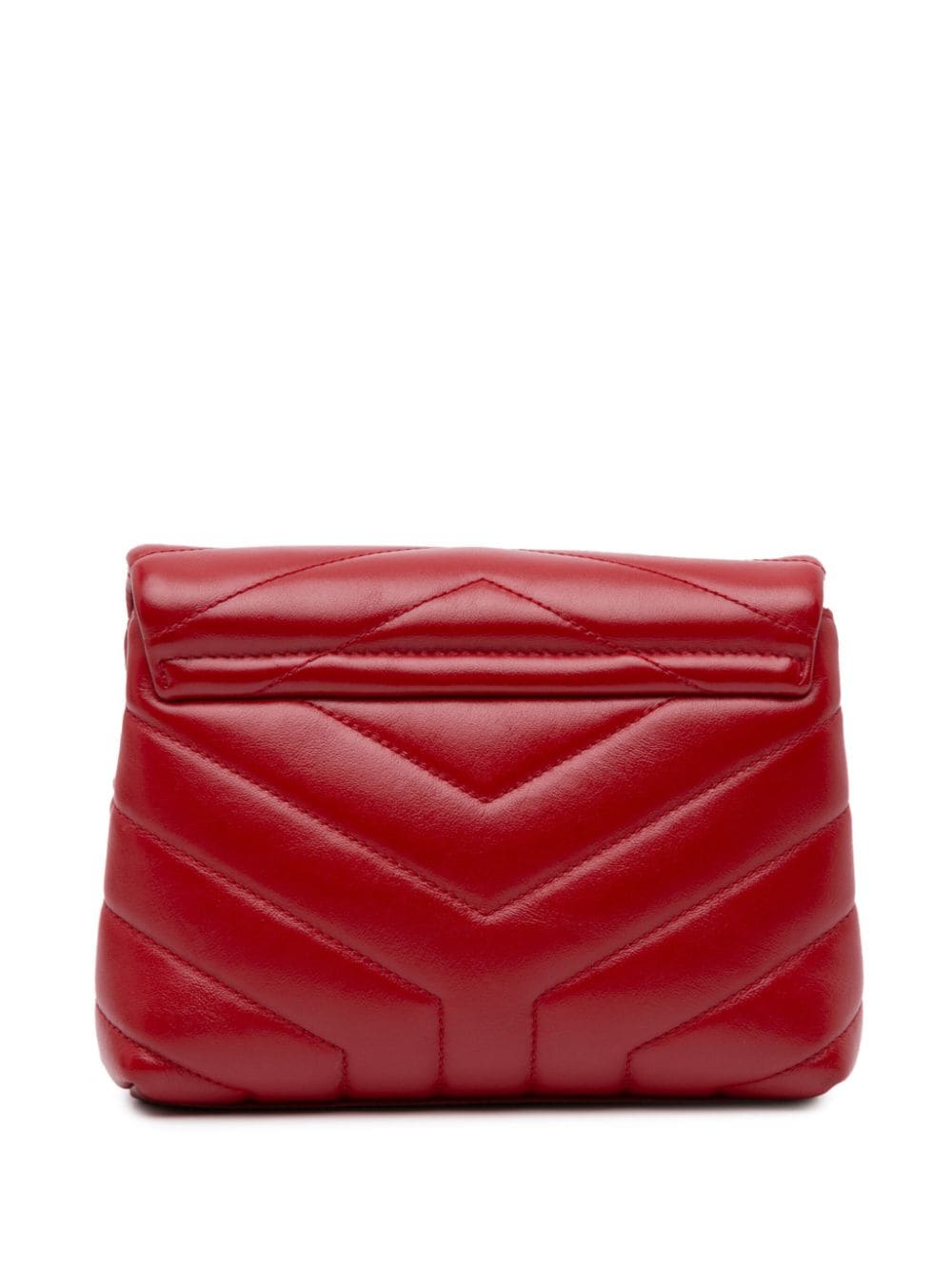 Saint Laurent Pre-Owned 2018 Toy Calfskin Loulou crossbody bag - Rood