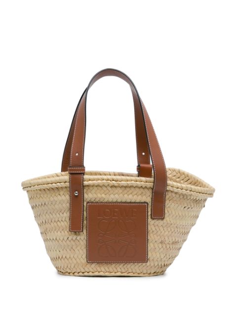 Loewe 2010-2023 Small Raffia Basket tote bag Women