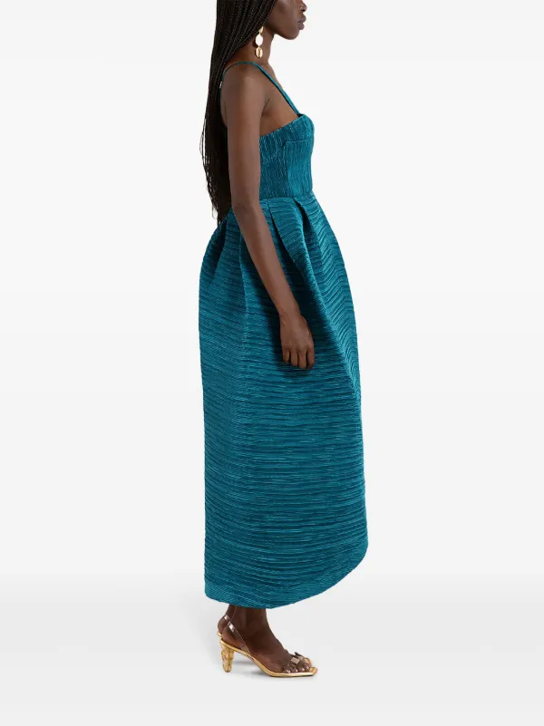 Cult Gaia Amaria Dress | Blue | FARFETCH ZA