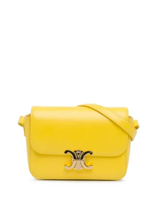 CELINE Teen Triomphe Bag ライトイエロー 25476205_55479839_322.jpg